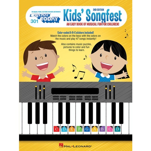 Kids' Songfest Piano Book 