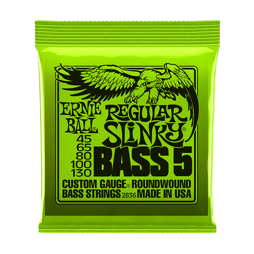 Ernie Ball 45/130 Regular Slinky Lime