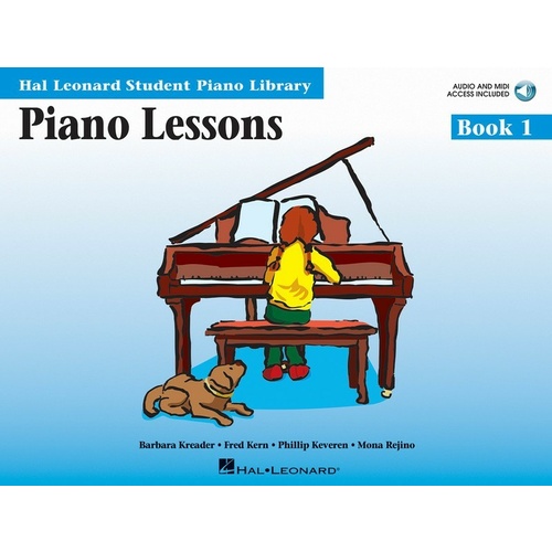 Hal Leonard Student Piano Library HLSPL - Piano Lesson Book 1 - Book/Online Audio
