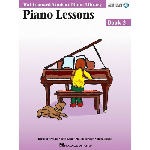 Hal Leonard Student Piano Library HLSPL - Piano Lesson Book 2 - Book/Online Audio