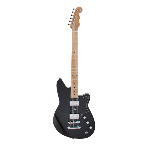 REVEREND Descent RA Midnight Black Baritone Electric Guitar