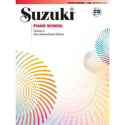 Suzuki Piano School Piano Book and CD - Volume 2
