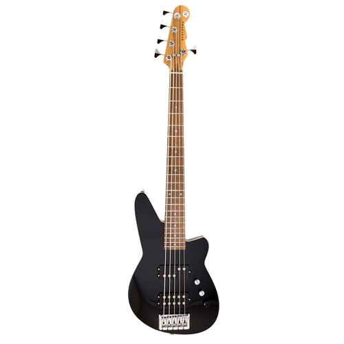 REVEREND Mercalli 5 String Midnight Black Bass Guitar