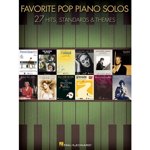 Favorite Pop Piano Solos