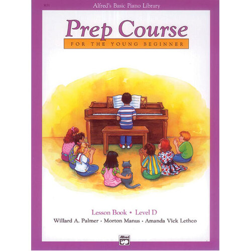 Alfred's Basic Piano Prep Course Lesson Book D