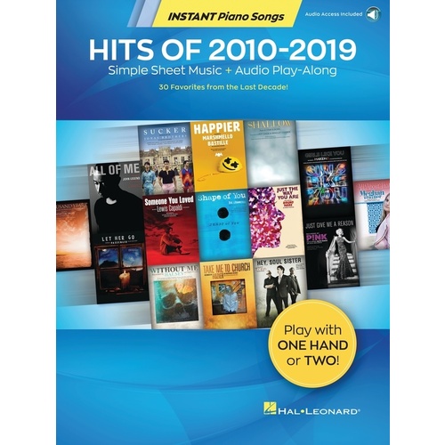 Hits of 2010-2019 - Instant Piano Songs