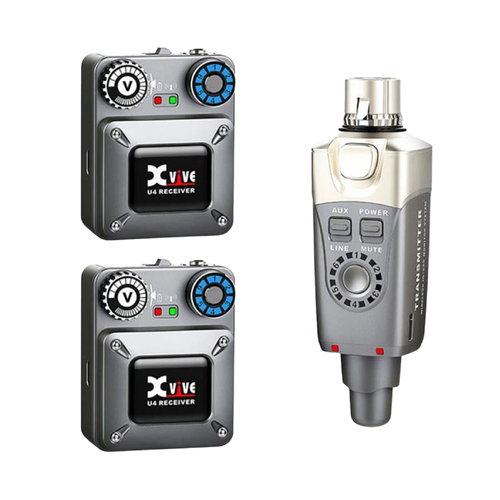 XVIVE U4R2 Dual Receiver  In-Ear Monitor Wireless System