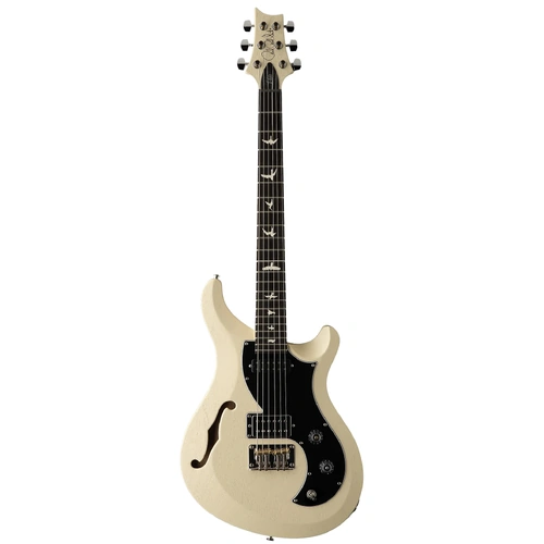 PRS S2 Vela Semi-Hollow Satin Antique White Electric Guitar