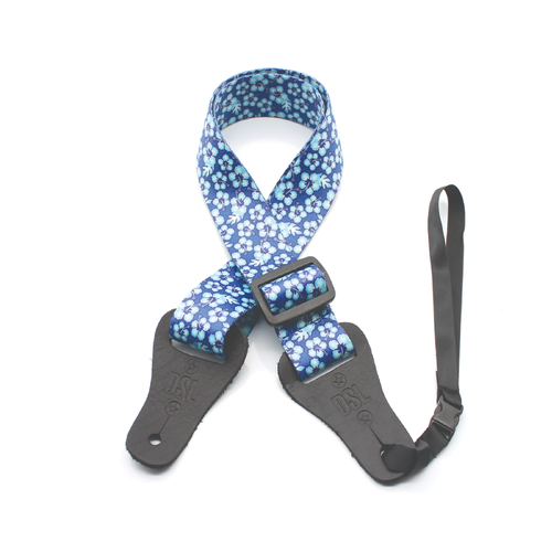 DSL Ukulele Weaving 38UKPOLY-HIB-BLUE Ukulele Strap