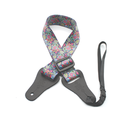 DSL Ukulele Weaving 38UKPOLY-PAIS-PURPLE Ukulele Strap