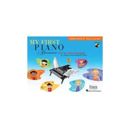 My First Piano Adventure Lesson Book B with CD