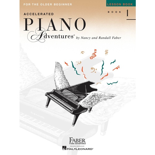 Accelerated Piano Adventures for the Older Beginner - Lesson Book 1 - International Edition