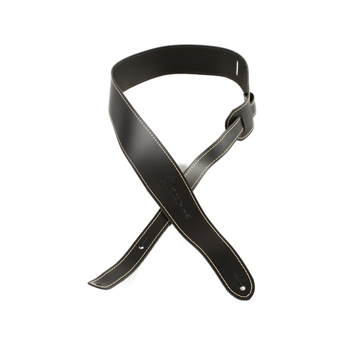 MARTIN Guitar Strap Black Slim Leather 