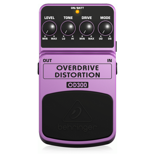 Behringer OD300 Overdrive Distortion Pedal