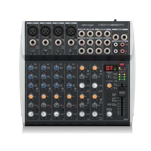 BEHRINGER Xenyx 1202SFX 12 Channel Mixing Console w/USB & FX