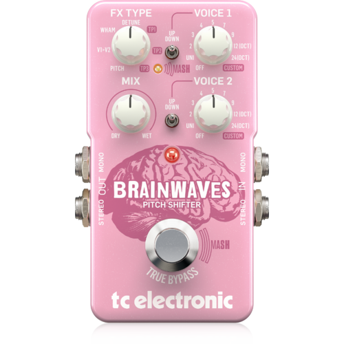 TC ELECTRONIC Brainwaves Pitch Shifter Pedal