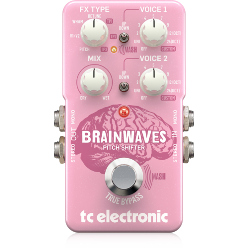 TC Electronic Brainwaves Pitch Shifter Pedal