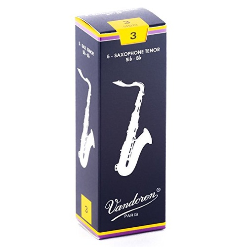 VANDOREN Traditional Tenor Saxophone Reeds - 5 pack