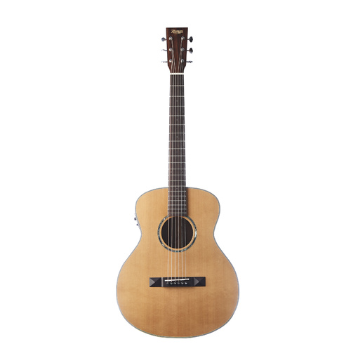 TASMAN TA100M-E Mini Jumbo Acoustic Electric Guitar