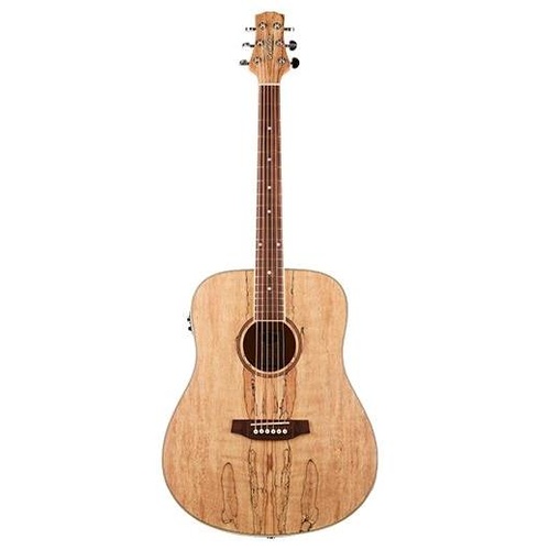 ASHTON D26EQ SPM Spalted Maple Acoustic Electric Guitar