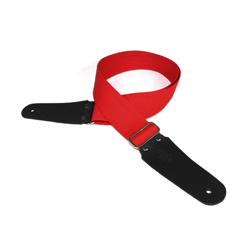DSL Polypropylene Red Guitar Strap
