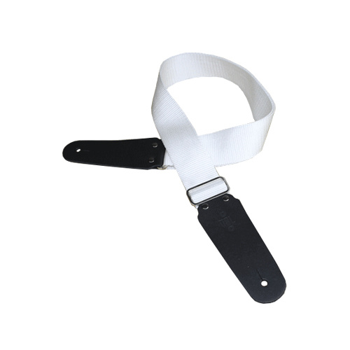 DSL Polypropylene White Guitar Strap