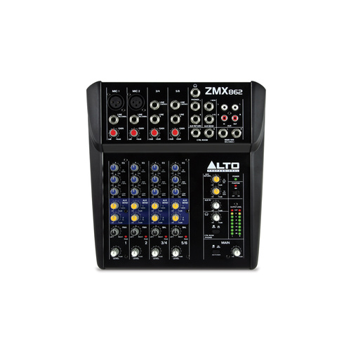 ALTO ZMX862 6 Channel Mixing Console