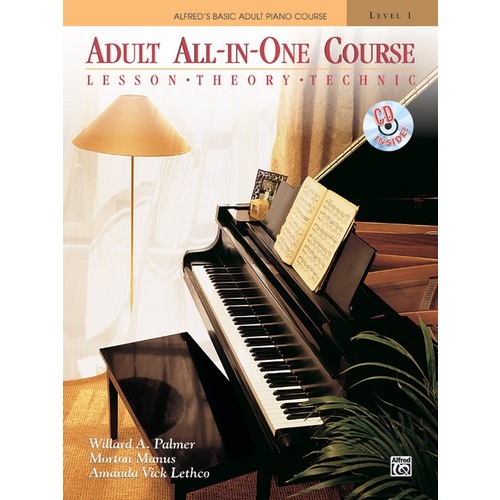 Alfred's Basic Adult All-in-One Course - Book 1