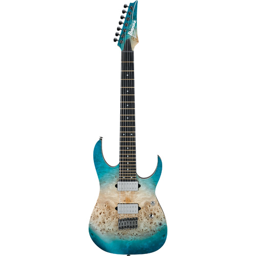 IBANEZ PREMIUM RG1127PBFX CIF Caribbean Islet Flat 7 String Electric Guitar