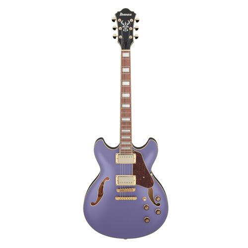 IBANEZ AS73G Artcore Hollow Body Metallic Purple Flat Electric Guitar