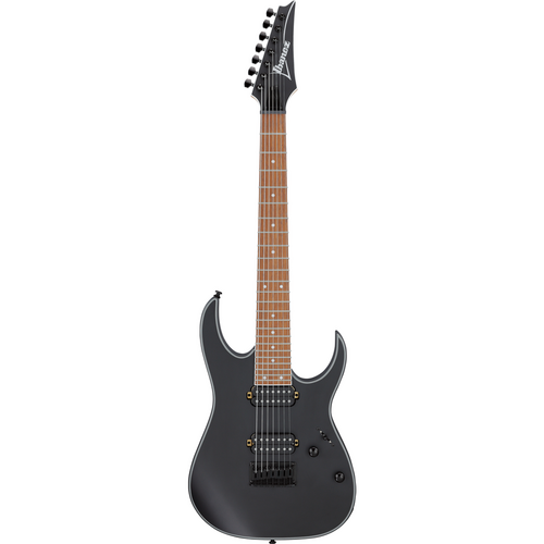 IBANEZ RG7421EXBKF 7 String Electric Guitar Black Flat