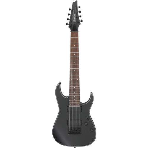 IBANEZ RG8EXBKF 8 String Electric Guitar Black Flat