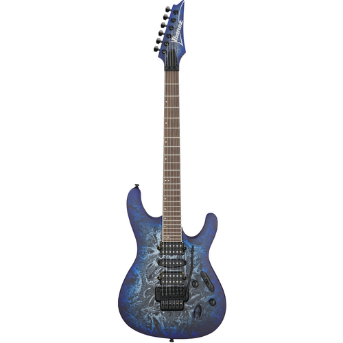 IBANEZ S770CZM Electric Guitar Cosmic Blue Frozen Matte