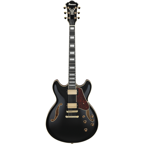 IBANEZ AS93BCBK Artcore Expressionist Electric Acoustic Guitar Black