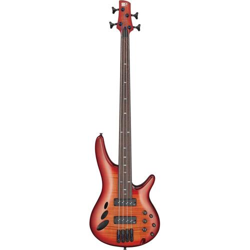 IBANEZ SRD900F Brown Topaz Burst Low Gloss 4-String Bass Guitar