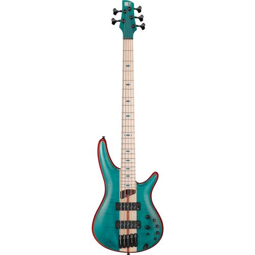 IBANEZ SR1425BCGL 5 String Electric Bass Guitar Caribbean Green Low Gloss