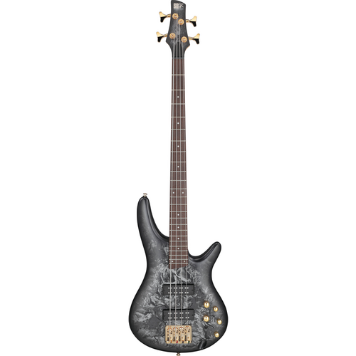 IBANEZ SR300EDX BZM 4 String Electric Bass Guitar Black Ice Frozen Matte
