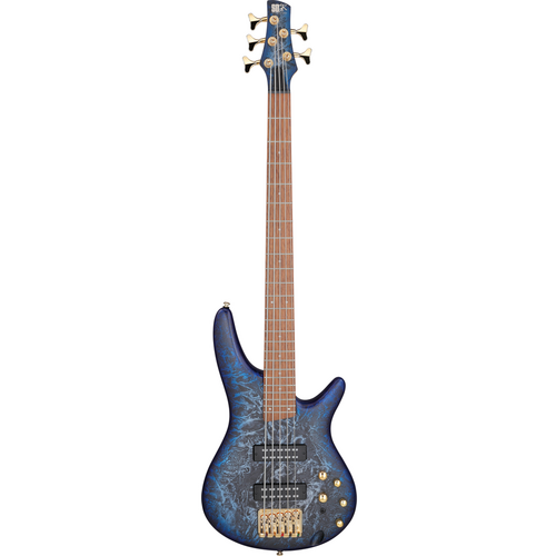 IBANEZ SR305EDXCZM 5 String Electric Bass Guitar Cosmic Blue Frozen Matte