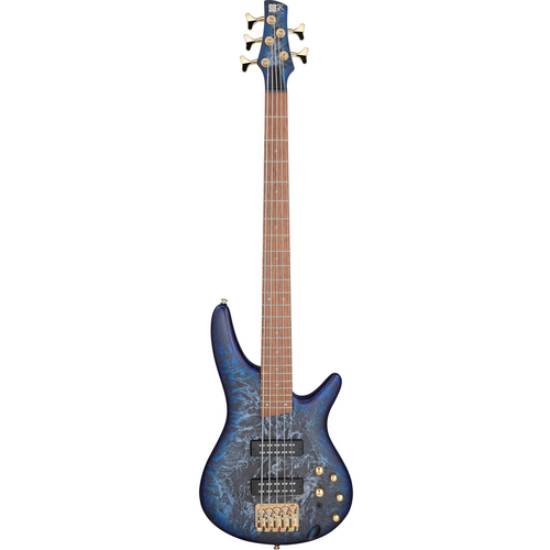 IBANEZ SR305EDXCZM 5 String Electric Bass Guitar Cosmic Blue Frozen Matte