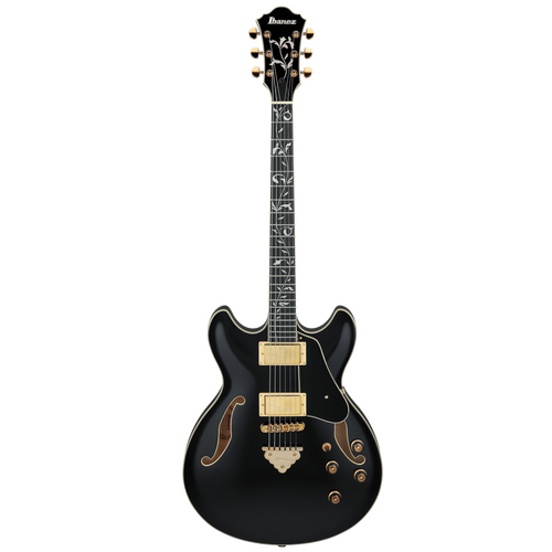 IBANEZ AS93SP Black Artcore Semi-Hollowbody Electric Guitar