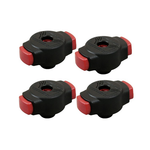 TAMA QC8B4BY Quick-Set Cymbal Mate 4Pk Black