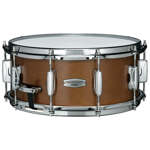 TAMA DKP146 Soundworks 14x6 Matte Brown Kapur Snare Drum