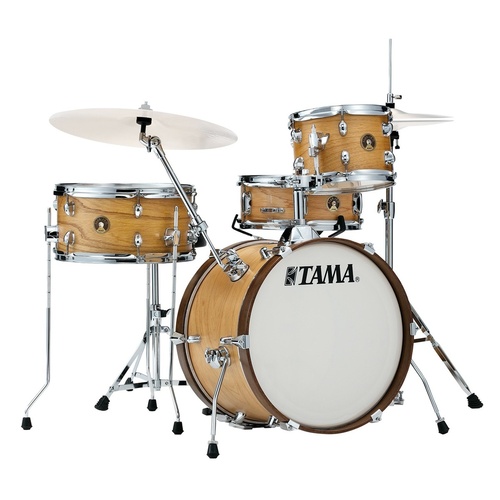 TAMA Club-JAM 4-Piece Compact Drum Kit Satin Blonde Lacquer LJL48H4SBO