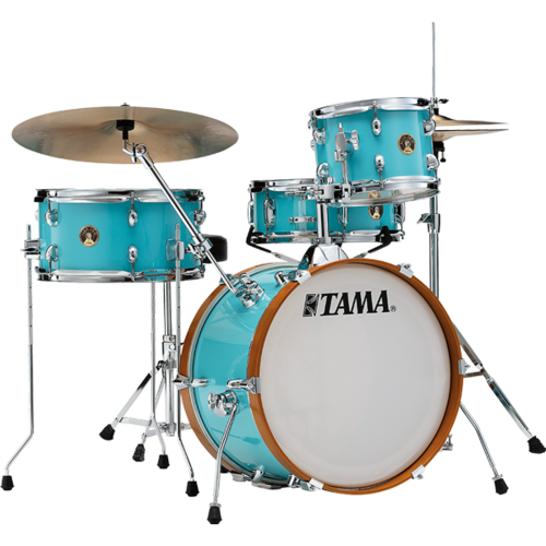 TAMA Club-JAM 4-Piece Compact Drum Kit Aqua Blue LJK48H4AQB