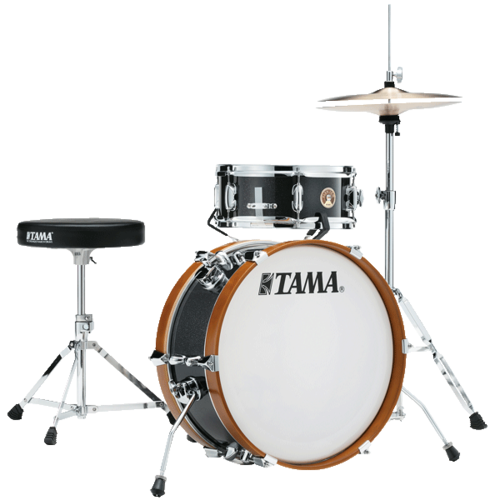 TAMA Club-JAM Mini 2-Piece Compact Drum Kit Charcoal Mist LJK28H4CCM