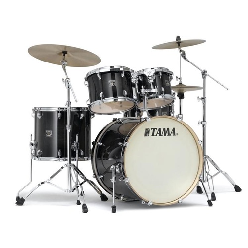TAMA Superstar Classic 5 Pce Transparent Black Burst Drum Kit CL52KSTBP
