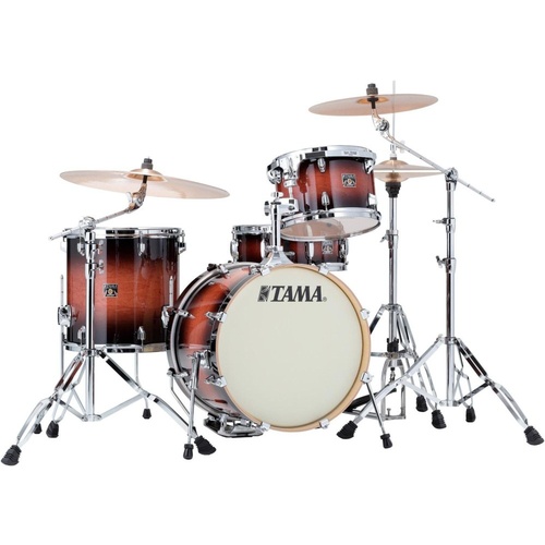 TAMA Superstar Classic 4 Pce Mahogany Burst Drum Kit CL48SMHB