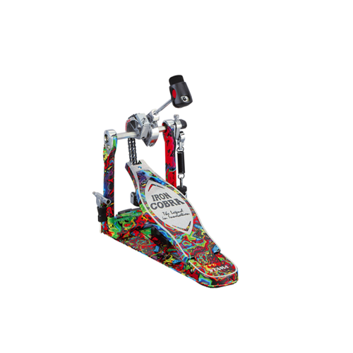  TAMA 50th Limited Iron Cobra Marble Psychedelic Rainbow Power Glide Single Pedal