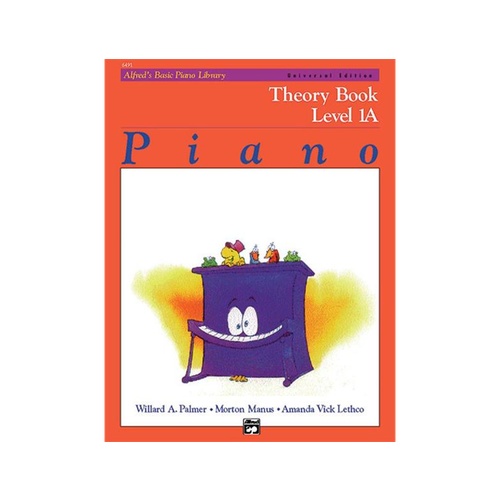 Alfred's Basic Piano Library Theory Book 1A