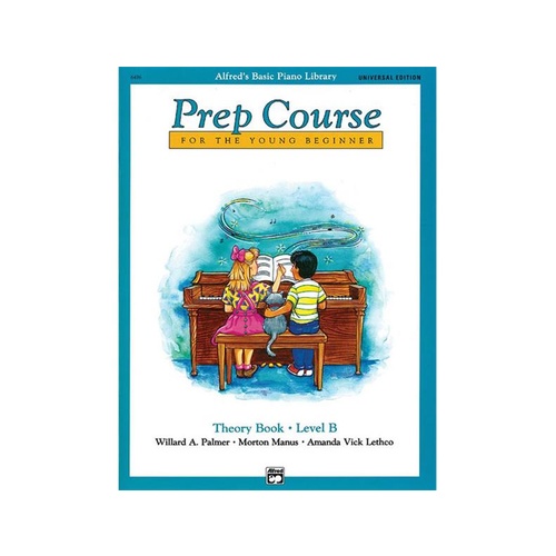 Alfred's Basic Piano Prep Course Theory Book B